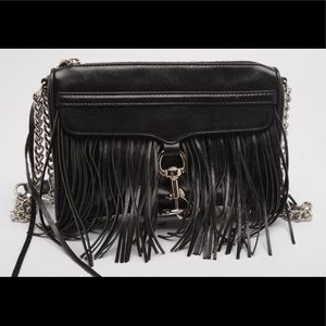 Rebecca Minkoff Fringe Mini Mac Crossbody Purse